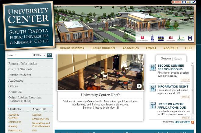 South Dakota University Center